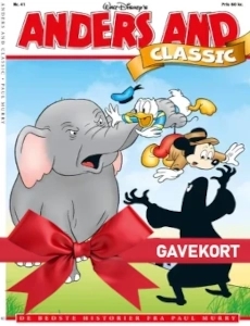 Anders And Classic gavekort gaveabonnement