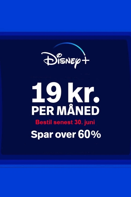 Disney plus tilbud 19 kr