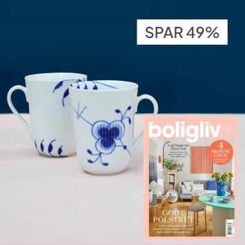 Boligliv + Royal Copenhagen krus