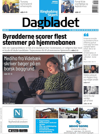 Forside Dagbladet Ringkøbing-Skjern