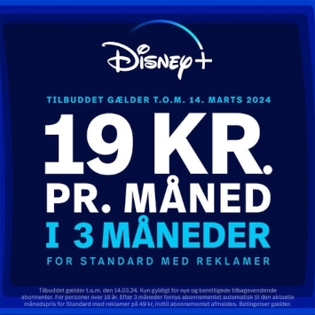Disney Plus tilbud