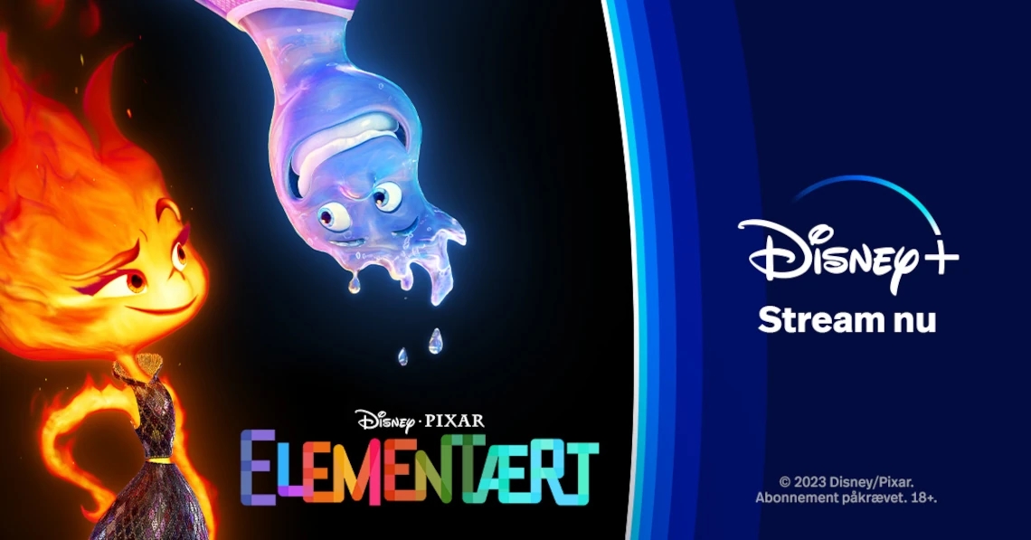 Elementært Disney Plus Pixar