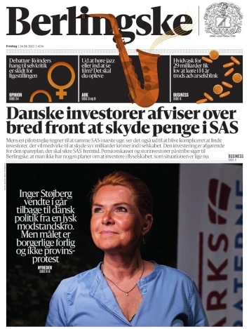 Berlingske forside