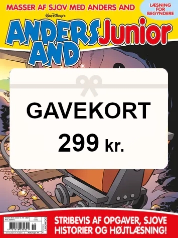 Anders And Junior gaveabonnement