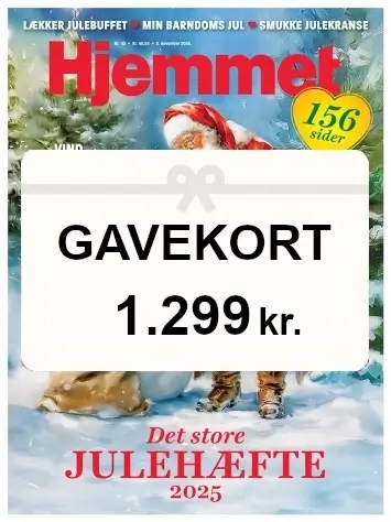 Hjemmet gaveabonnement