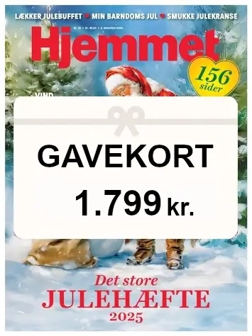 Hjemmet gaveabonnement