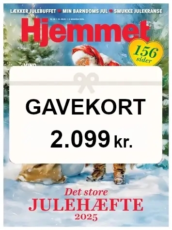 Hjemmet gaveabonnement