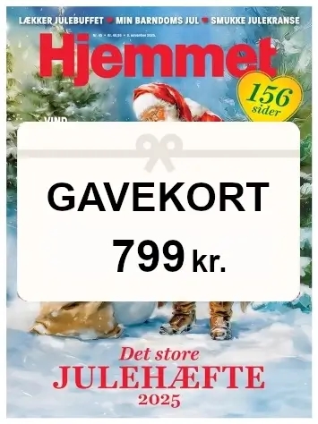 Hjemmet gaveabonnement