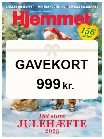 Hjemmet gaveabonnement