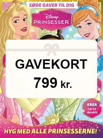 Disney Prinsesser blad gaveabonnement