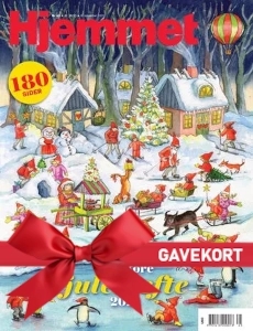 Hjemmet julegave gavekort