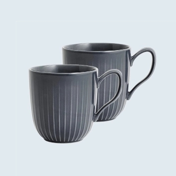 HER og NU + Kähler Hammershøi Krus