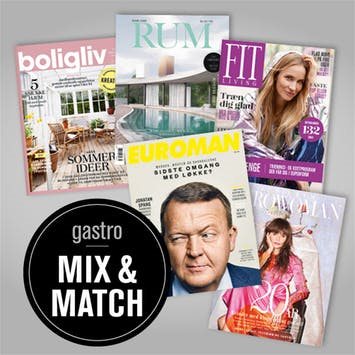 Gastro abonnement + valgfrit magasin