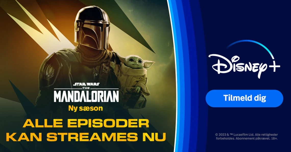 The Mandalorian  3 Disney Plus Danmark abonnement