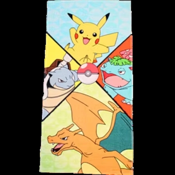 Pokemon blad + badehåndklæde
