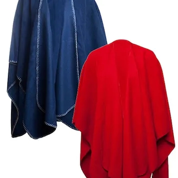 Hjemmet abonnement + Varm fleece poncho