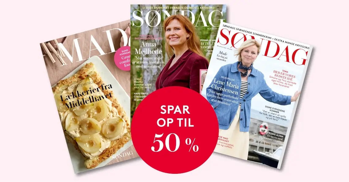SØNDAG ugeblade tilbud sommer 2025