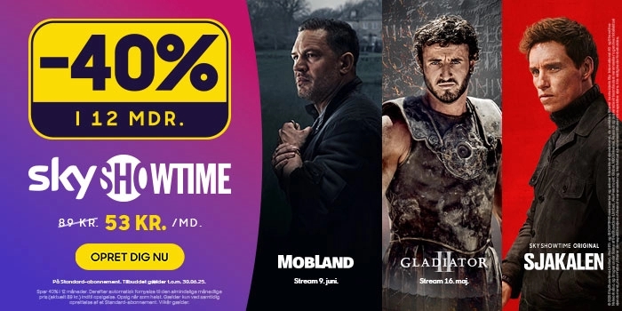 Skyshowtime kampagne maj 2025