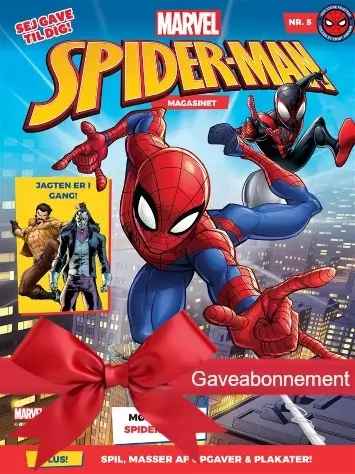 Spiderman julegave gavekort