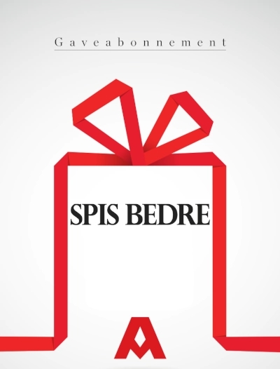 SPIS BEDRE gavekort gaveabonnement