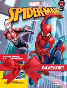 Spiderman gavekort gaveabonnement